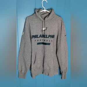 NFL Gray Training  Philadelphia Eagles Hoodie NFL Football Size(L)
